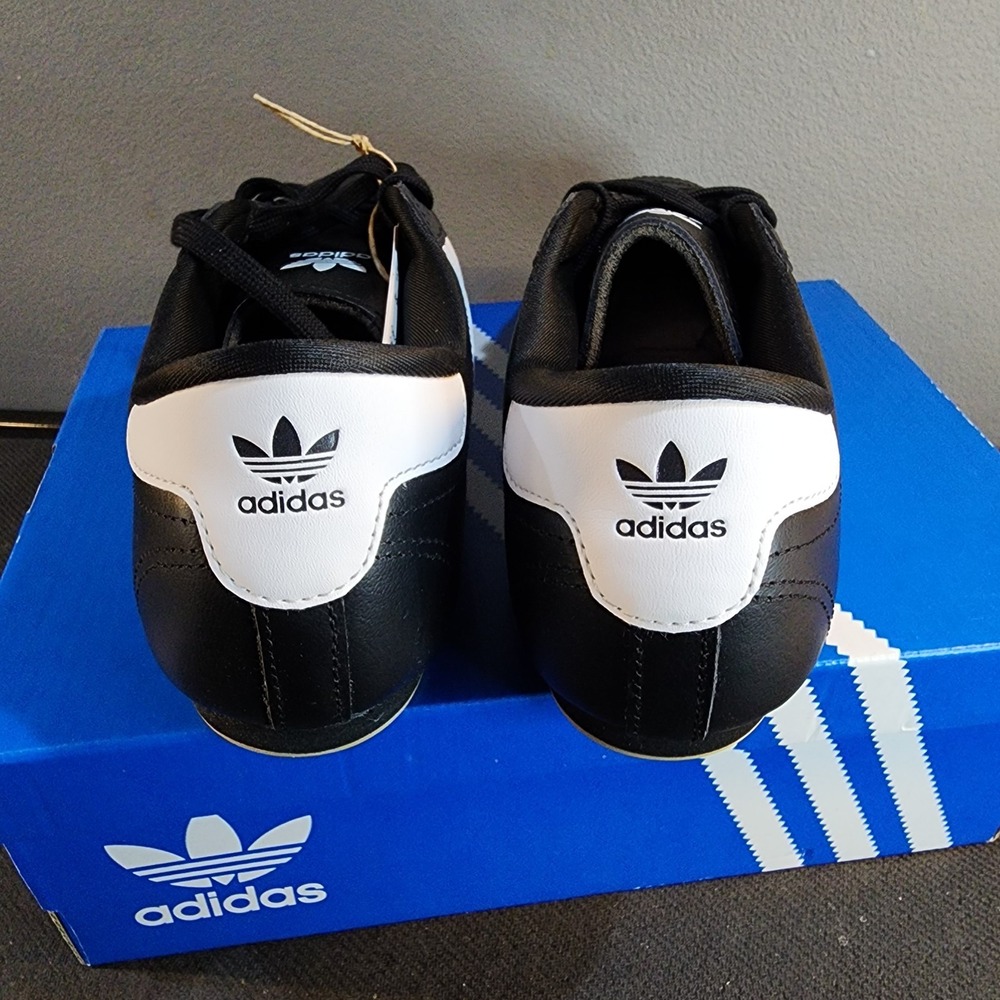 New Adidas Taekwondo Lace J Kids Size 4 Black/White Unisex JR6807 - Picture 4 of 10